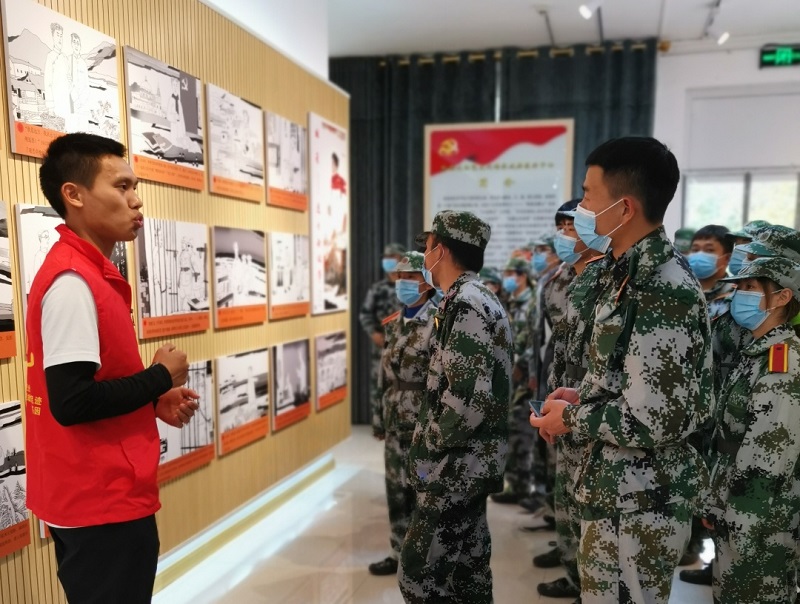 畢節(jié)工業(yè)職業(yè)技術(shù)學院組織  2020級高職新生進行紅色文化教育