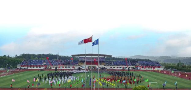 第二屆校園文化藝術(shù)節(jié)、第三屆田徑運動會正式開幕！